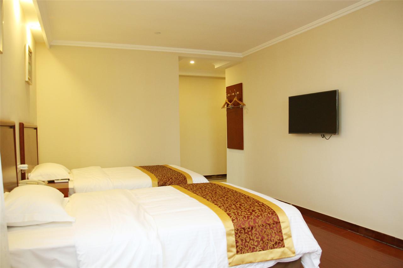 Greentree Inn Jiangsu Nantong Rugao Haiyang Road Tiancheng Business Hotel Esterno foto