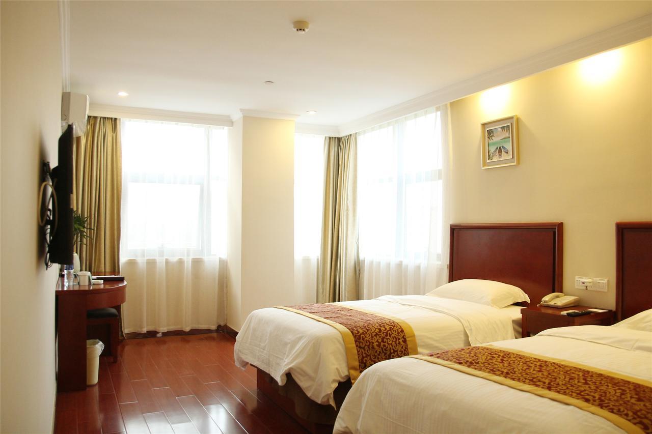 Greentree Inn Jiangsu Nantong Rugao Haiyang Road Tiancheng Business Hotel Esterno foto