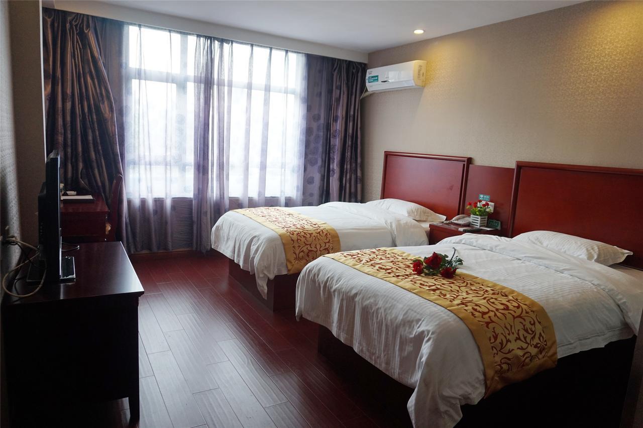 Greentree Inn Jiangsu Nantong Rugao Haiyang Road Tiancheng Business Hotel Esterno foto